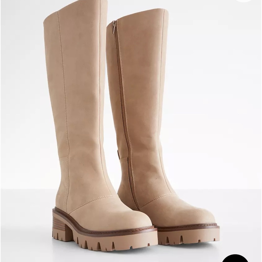 Mia Ivon Tall Lug Boots